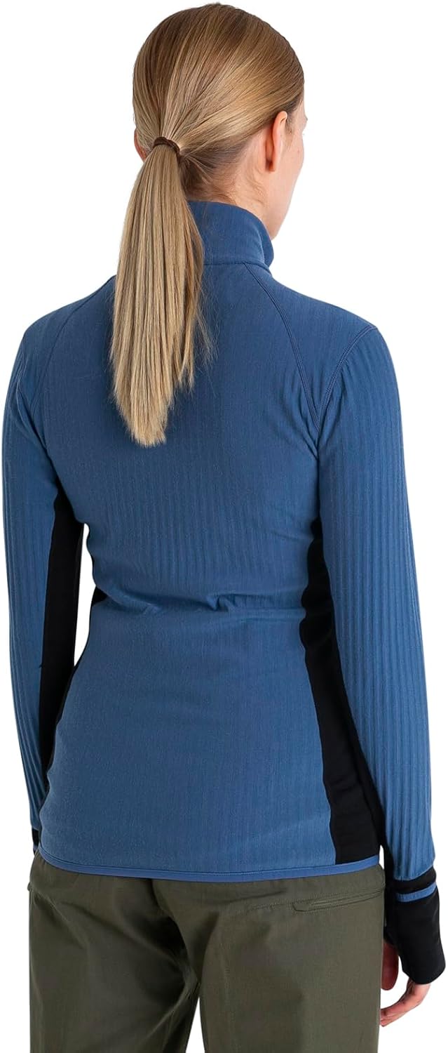 Icebreaker Merino womens Descender Ls Zip - Image 2