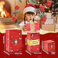 Vista 4 de Surprise Gift Box Explosion for Money, 2026 Upgrade Christmas Surprise Gift Box, Unique Folding Bouncing Red Envelope Gift Boxes Christmas Money Box