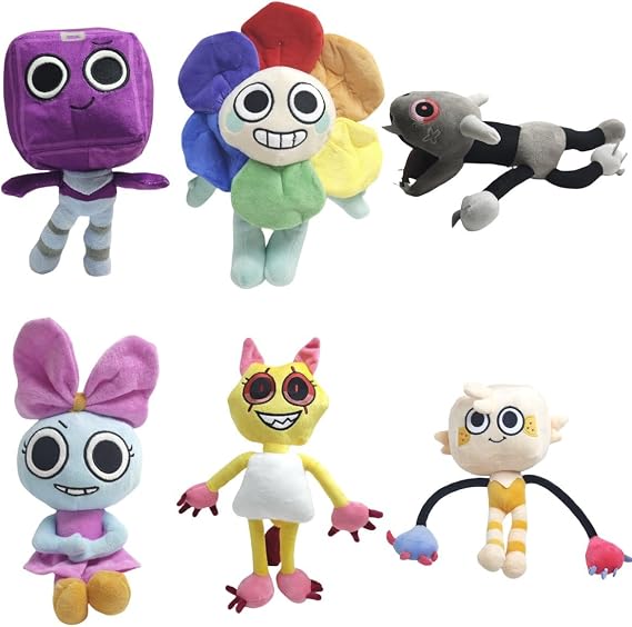 Dandy's World ぬいぐるみ ゲームグッズのぬいぐるみです 贈り物です ピエロです A9 並行輸入品