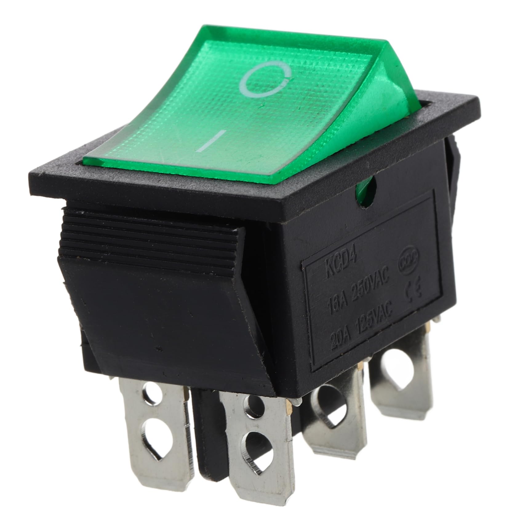 FUNOMOCYA Rocker Switch Position Toggle Switch with LED Indicator for Boats Vehicles and Light Bars Reliable for Easy Operation