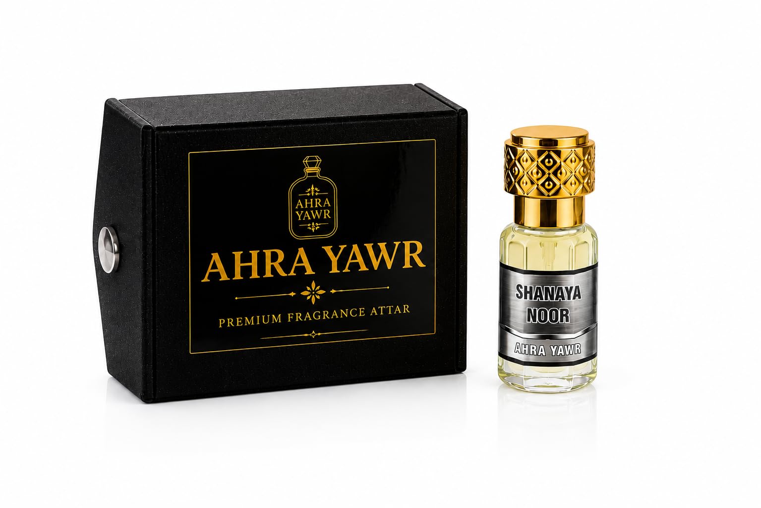 Ahra Yawr SHANAYA NOOR Concentrated Perfume Oil | Premium Long-Lasting Unisex Attar with Rich Warm & Coffee Notes-image-5