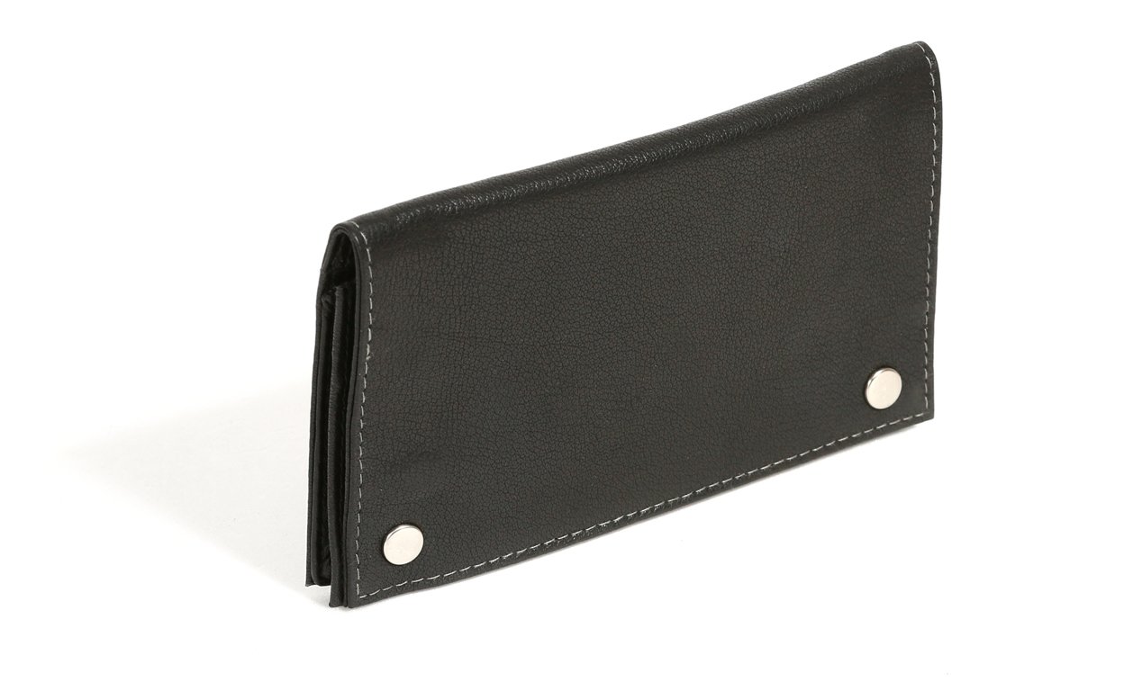 Borsa del tabacco Portasigarette portatabacco LEAS, Vera Pelle, nero - LEAS Special Edition