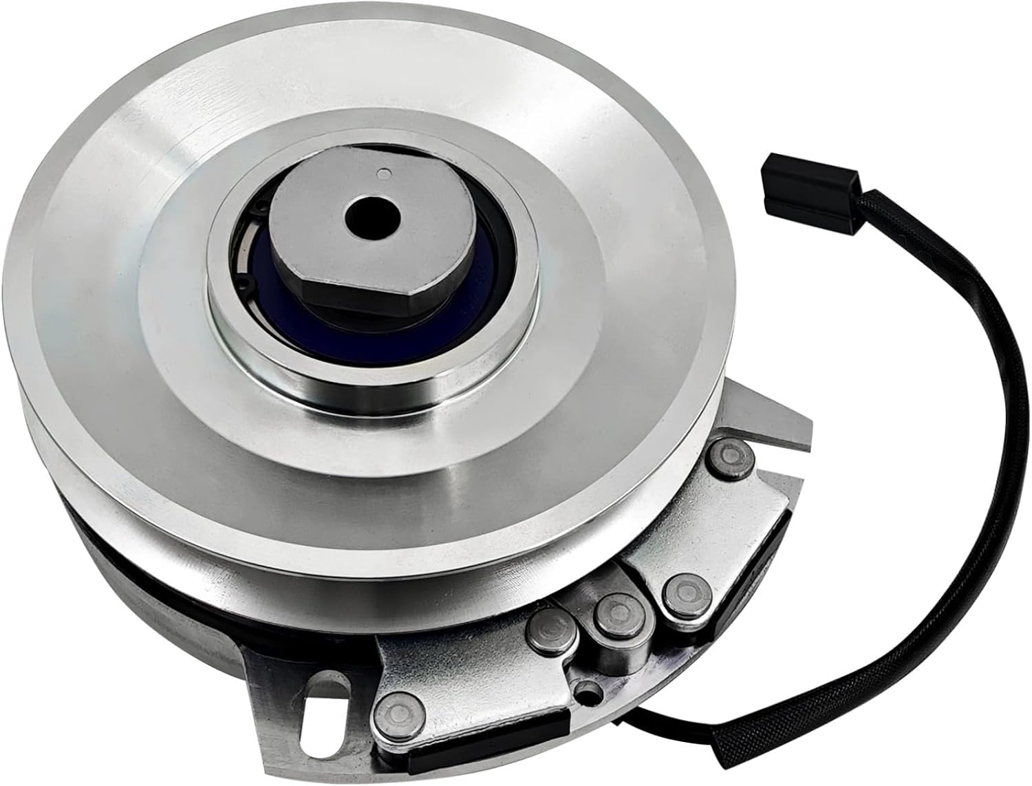 255-976 PTO Clutch Compatible with Hustler 605827K, fits for Warner 5219-193/5219-194, Pigtail Included, Compatible with Big Dog 605827K, fits for Alpha 936575, Replace# X0921