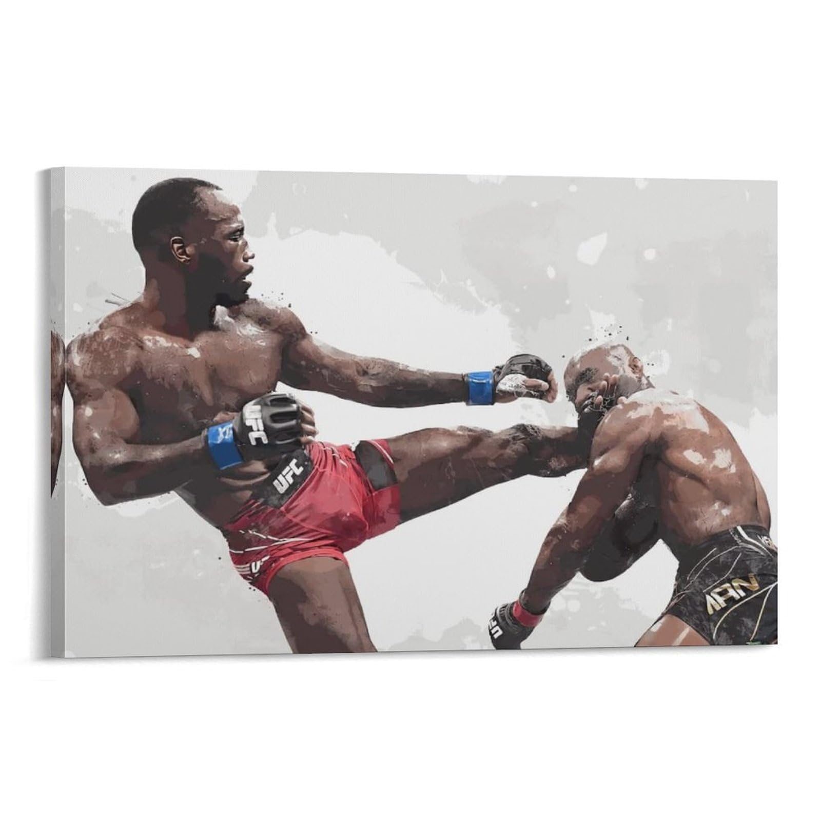 ASUIU Leon Edwards Canvas Poster Poster Painting Canvas Wall Art Living Room Posters Painting 24x36inch(60x90cm)