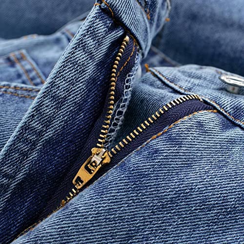 Jupe en peau de serpent bleu confortable pour sublimer vos formes