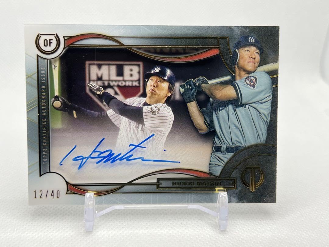 Amazon.co.jp: レア名シーン2019 Topps Tribute 40シリ 直筆サイン 