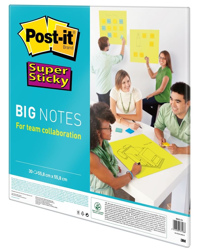 Post it Big Super Sticky Note Pad Super Large Coloured Notes Ideal As post-it-big-super-sticky-note-pad-super-large-coloured-notes-ideal-as