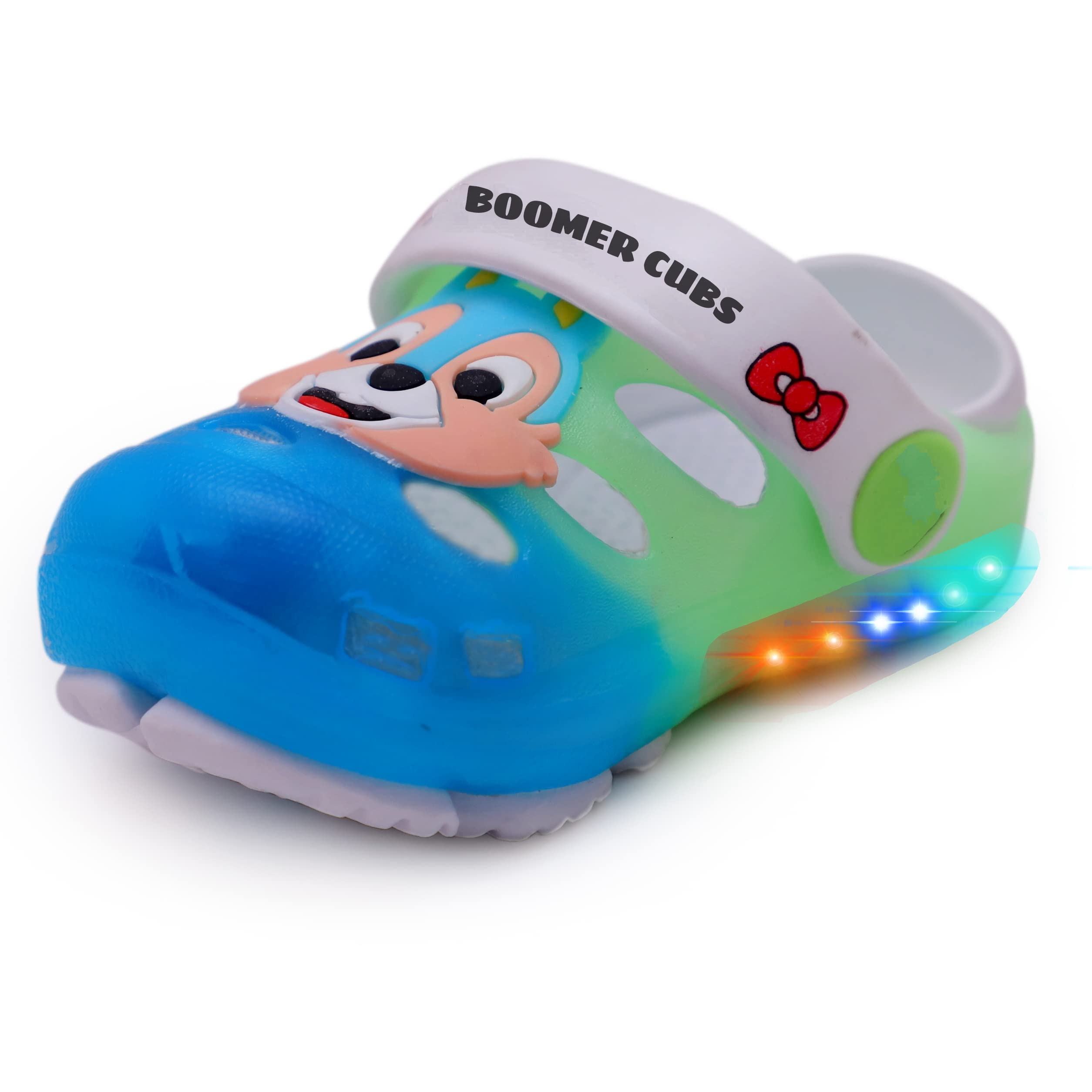 BOOMER CUBS Kids Unisex LED Clogs (Green, 3_Years) (B09XFLHZGJ) Amazon Price History, Amazon Price Tracker