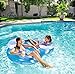 Bestway Doppel Schwimmsessel Luftmatratze Pool Schwimmreifen Wasserliege #5256