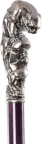 Vista 17 de Bastón de cobra Design Toscano con empuñadura de peltre