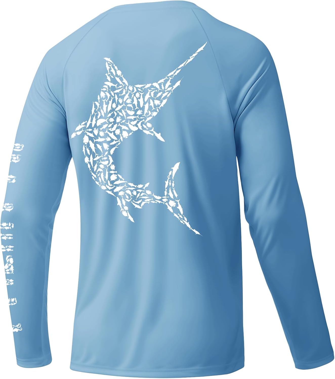Palmyth Fishing Shirts for Men Sun Protection Long Sleeve T Shirt UPF 50+ Quick Dry Tee
