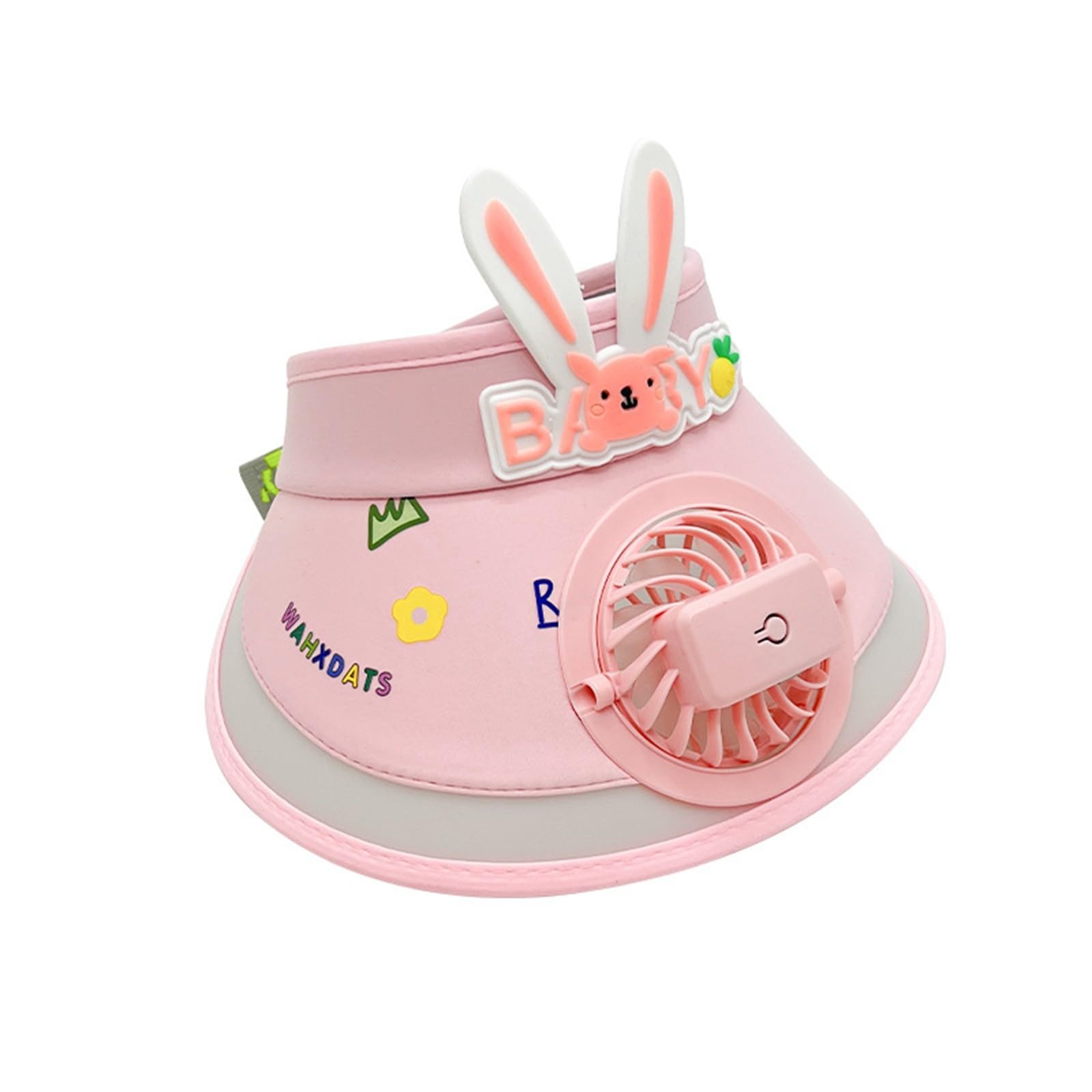 Sombrero de sol de conejo infantil con ventilación integrada 6