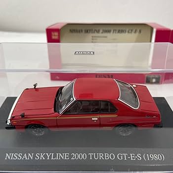 Amazon | アオシマDISM 1/43 NISSAN SKYLINE 2000 Turbo GT-E・S