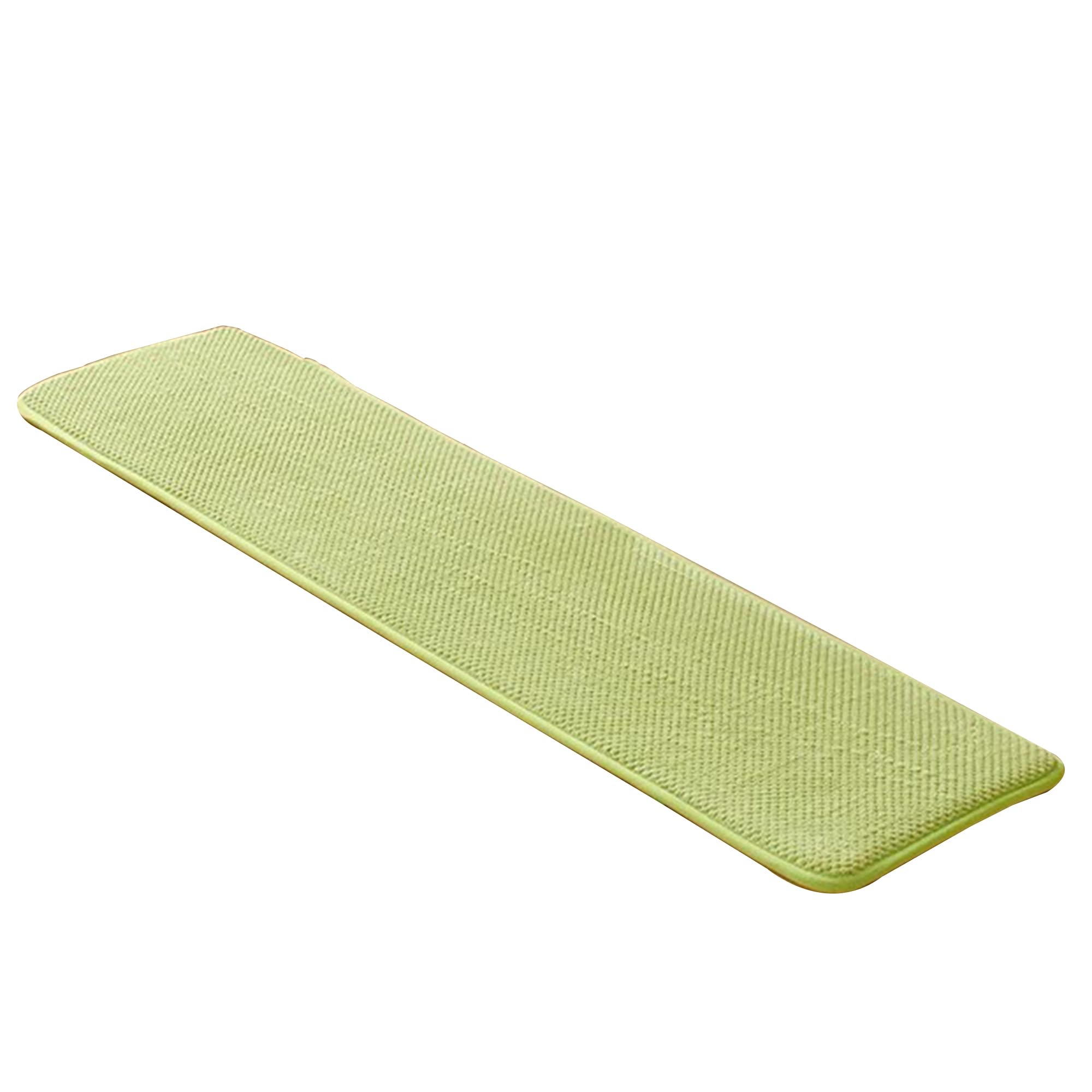 Cozy Green Velvet Bench Cush - Panchina in velluto, 180 x 35 x 1,5 cm, con lacci morbidi, per sedie da pranzo per uso interno ed esterno, cuscino per cucina e mobili