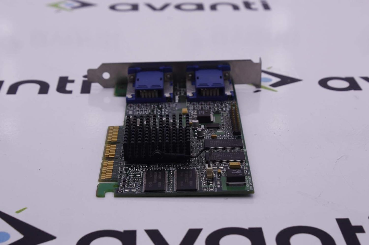 MATROX 975-0201 32MB AGP VIDEO CARD WITH DUAL VGA OUTPUTS