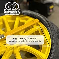 Vista 4 de Corghi 8-11100104 - Protector de barra de neumático amarillo (6 unidades)