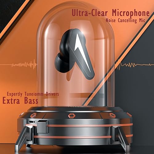 Miniatura 4 de Xmenha Auriculares inalámbricos para juegos con micrófono, 5.3 auriculares Bluetooth de baja latencia, auriculares inalámbricos para niños, los