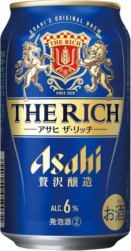 Amazon.co.jp: アサヒ ザ ・ リッチ 缶 350ml×6缶入×4パック×2ケース