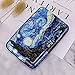 ELFISH RFID Blocking Credit Cards Holder Aluminum Wallet Metal ID Case for Men Women (see moon)
