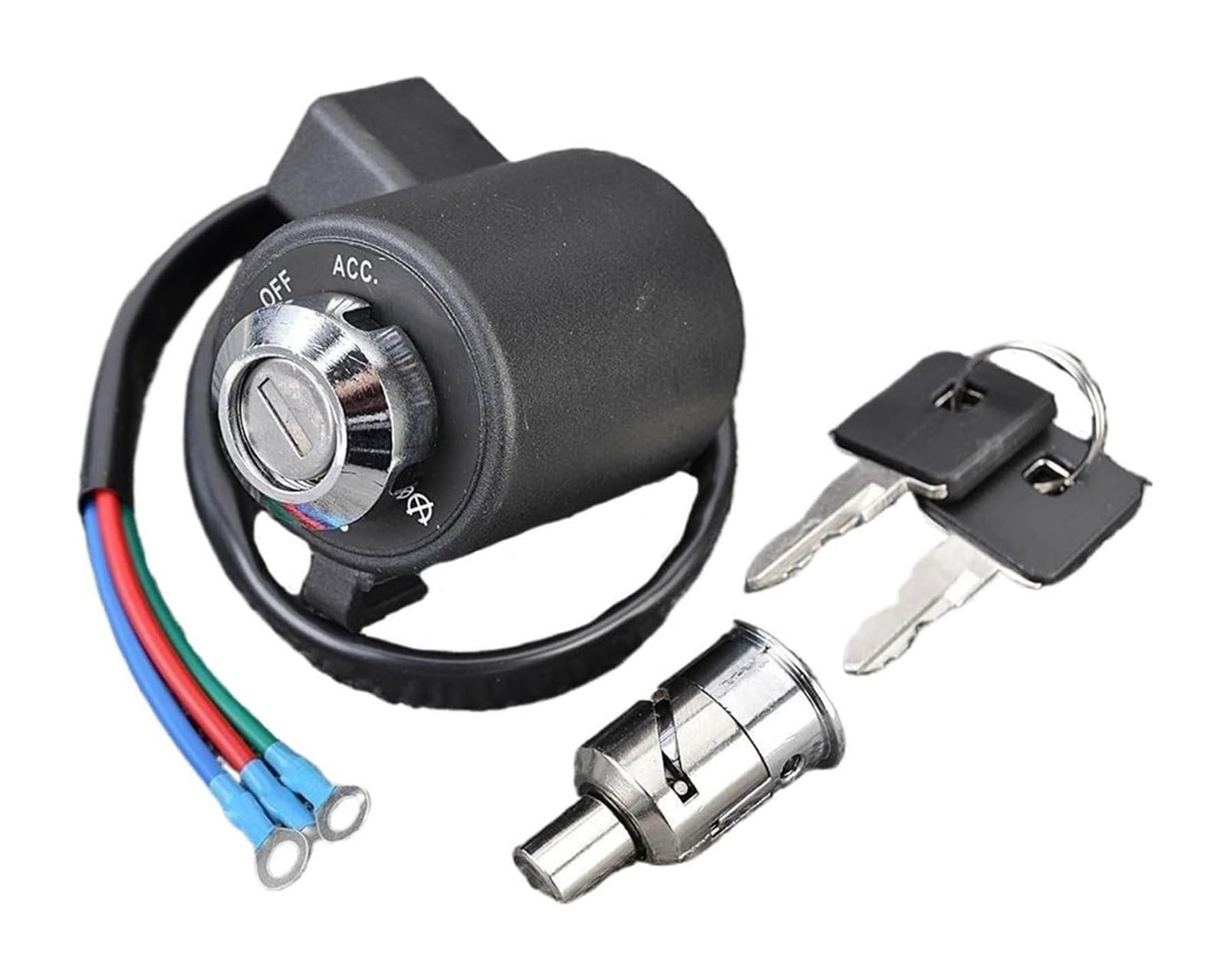 Cerradura De Encendido para Sportster para XL883 para XL883C 1999-2005 Accesorios De Interruptor Arranque Juego Llaves Bloqueo Tapa Combustible Encendido Motocicleta
