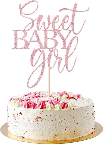 Miniatura 9 de Decoración para tartas con texto en inglés "It's A Girl", decoración para tartas de mariposa, decoración para tartas de niña, revelación de género,