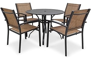LEVELEVE 5-Piece Outdoor Table and Chairs Set