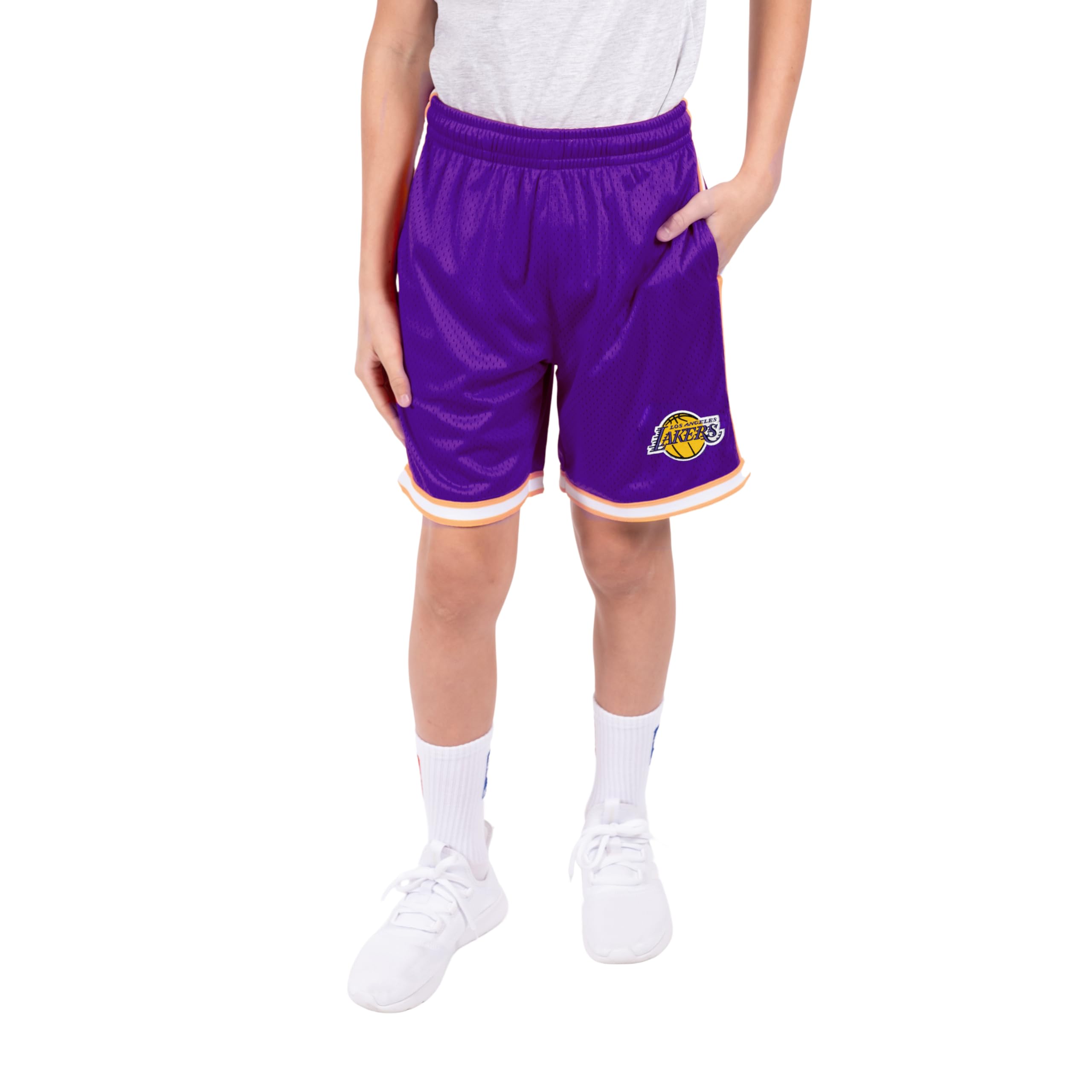 Ultra Game Short de basketball officiel NBA en maille souple