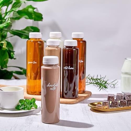 Miniatura 7 de Restaurantware Label Tek - Etiquetas para botellas de leche de chocolate de 1.9 x 1 pulgada, 100 etiquetas resistentes al agua para botellas