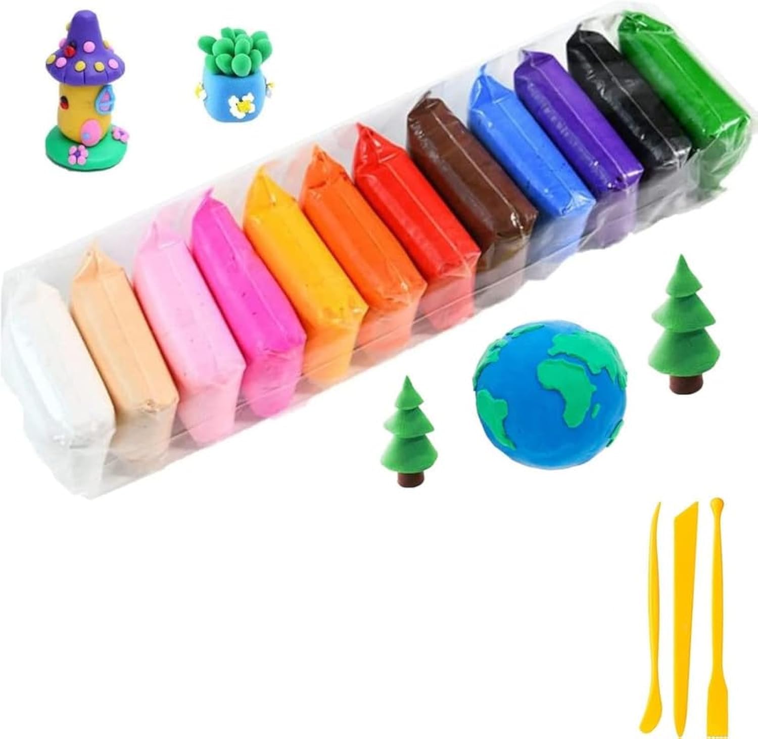 See full amazon price history chart for Eclet (Pack of 12) Air Dry Clay, Colorful Children Soft Clay, Creative Art Crafts, Gifts for Kids-Multi Color. Non-Toxic Modeling Magic Fluffy Foam Bouncing Clay Putty Kit for Kids with Tools .128 Eclet (Pack of 12) Air Dry Clay, Colorful Children Soft Clay, Creative Art Crafts, Gifts for Kids-Multi Color. Non-Toxic Modeling Magic Fluffy Foam Bouncing Clay Putty Kit for Kids with Tools .128 (B0CJ7G3DN4) Amazon Price History, Amazon Price Tracker