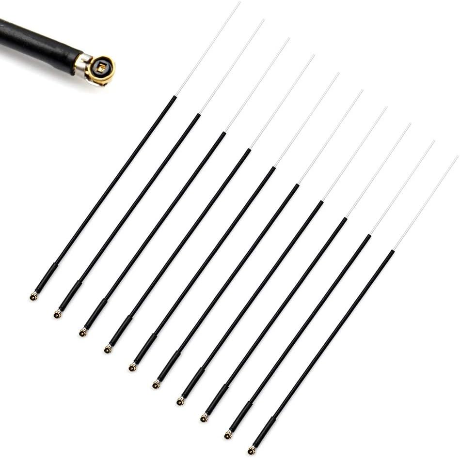 10PCS 100mm 2.4G Receiver Antenna for Frsky X4R X4RSB XM XM+ R-XSR Replacement Antenna IPEX 4 V4 Port S6R S8R F30 F3OP F40 F4OP