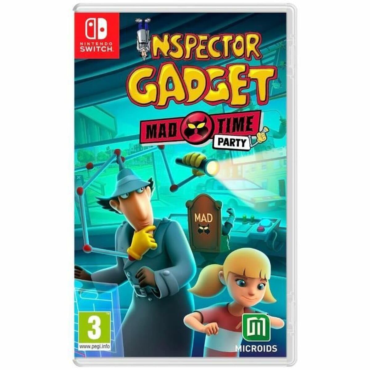 MICROÏDS MICROIDS DISTRIBUTION FRANCE INSPECTEUR GADGET MAD TI..SWI VF, 3701529510038