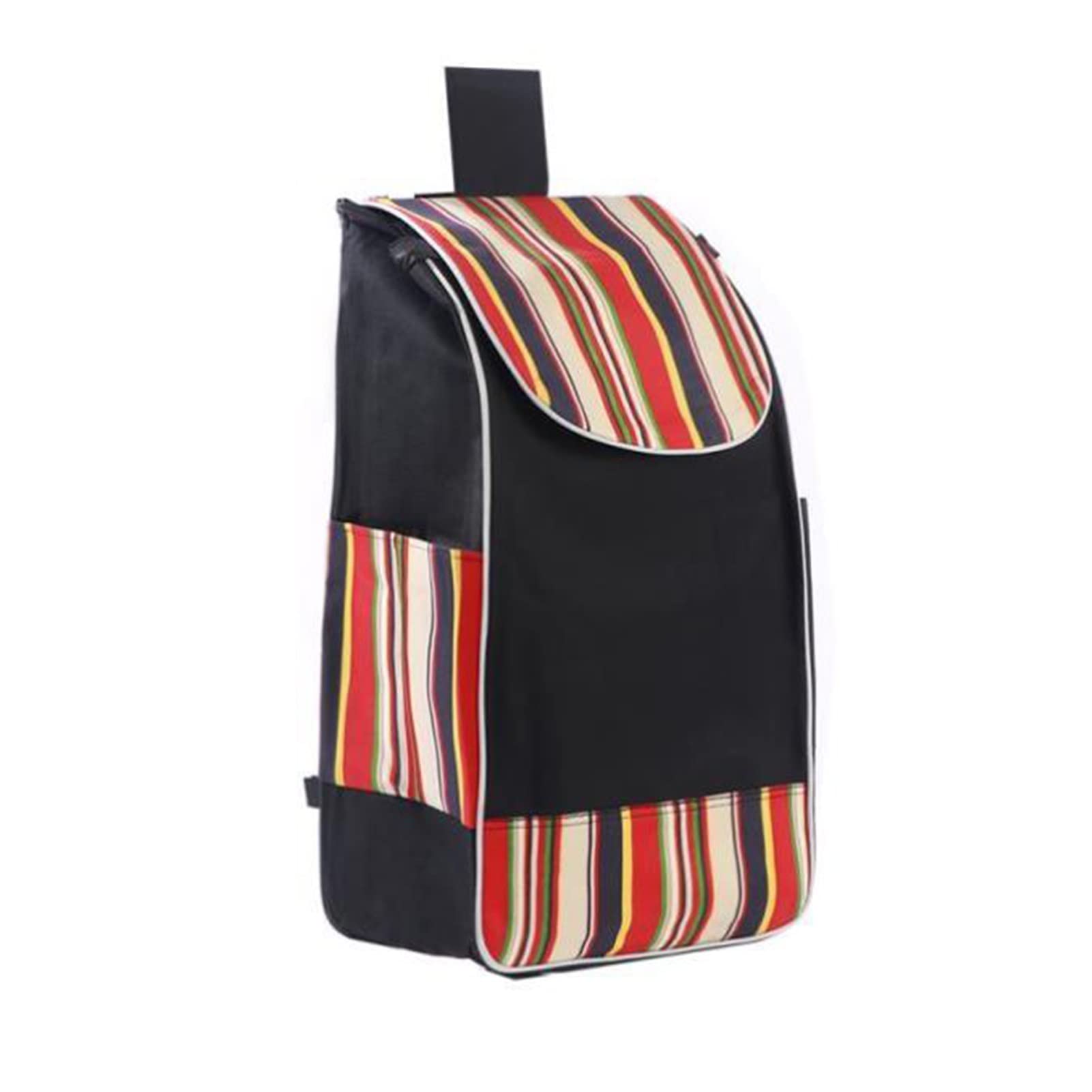 THEGA Einkaufswagen-Ersatztasche - 37L Transportable Einkaufstasche, Faltbare Trolley-Einkaufsersatztasche, Wiederverwendbare Einkaufstaschen, L34XB20XH55CM (Color : A)
