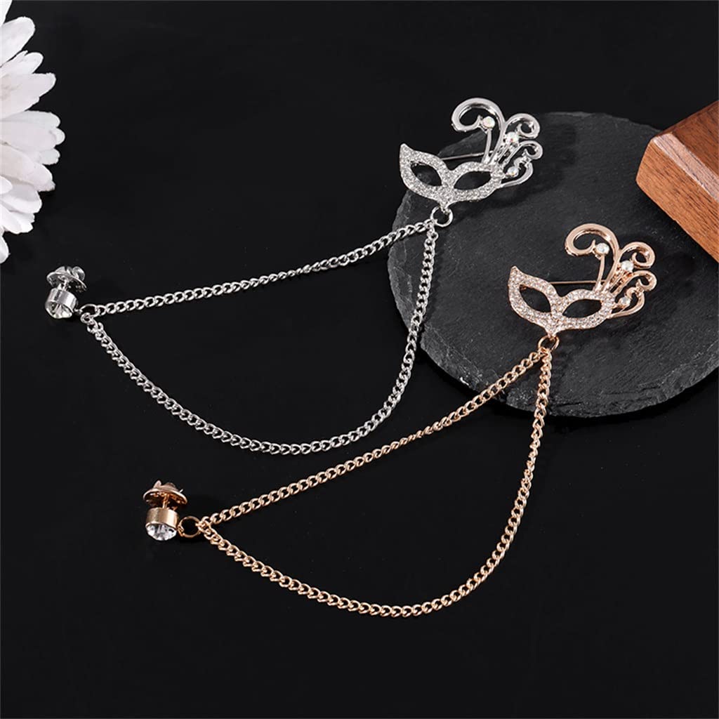 Spilla da Uomo e da Donna Accessori per Giacca Corpetto Decorativo