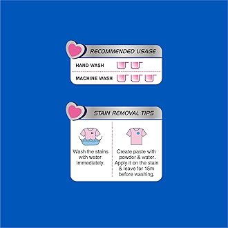 Henko Stain Care Laundry Detergent Powder 6 kg for Bucket Wash | Powered with Bio Stain | New Stain Care with Bio Stain Power for Toughest Stain Removal & Care Enzymes