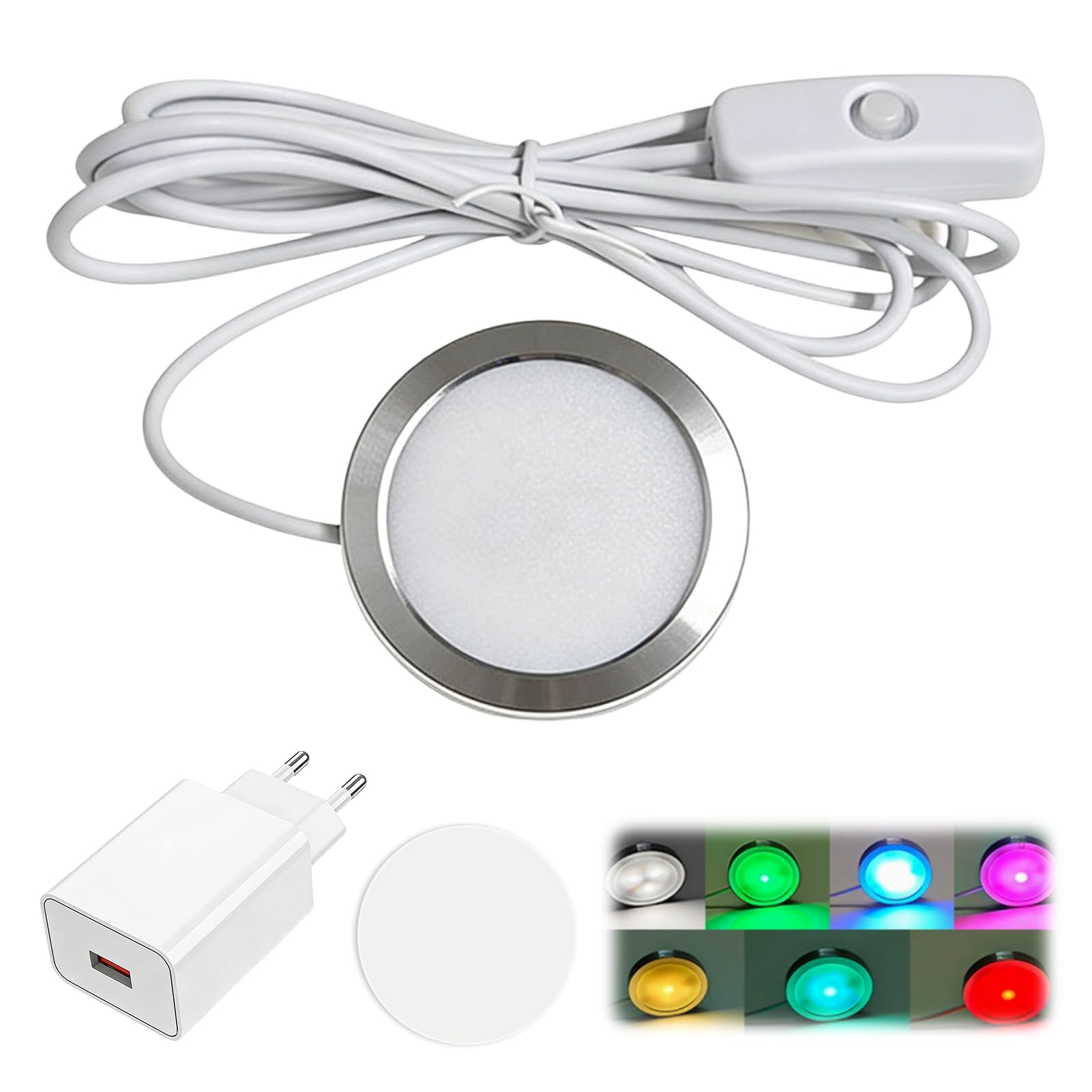 Zestaw lamp LED do akcesoriów 3D, zestaw lamp LED do drukarki 3D, lampka nocna zastępcza dla Bambu Lab A1/A1mini/P1S/P1P/X1C, akcesoria do drukarki 3D, zestawy lamp LED do kreatywnego DIY, światło RGB