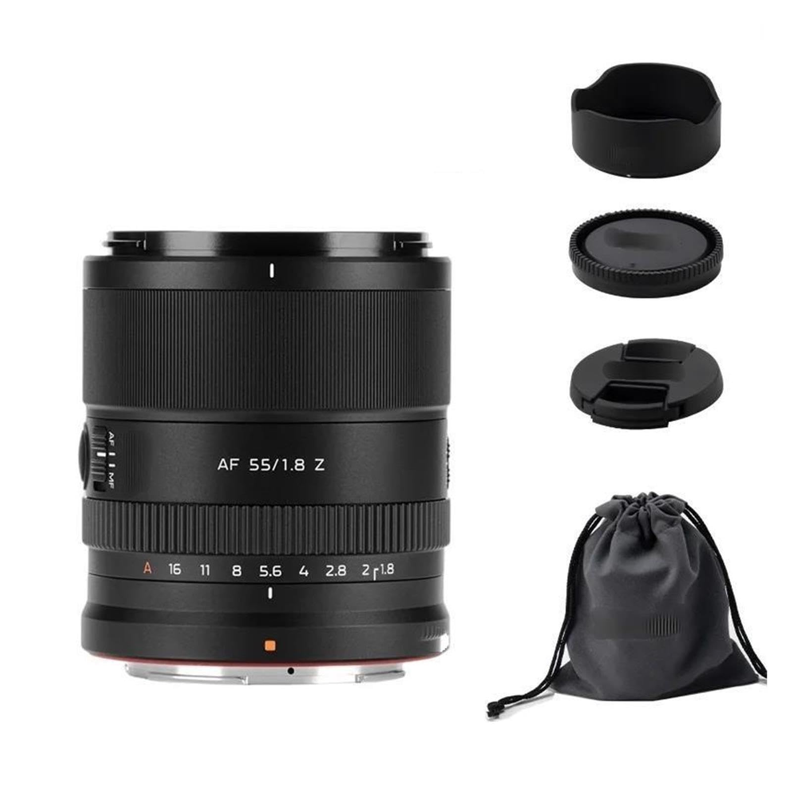 Compatibile con Sony, obiettivo AF full frame F1.8 EVO da 55 mm