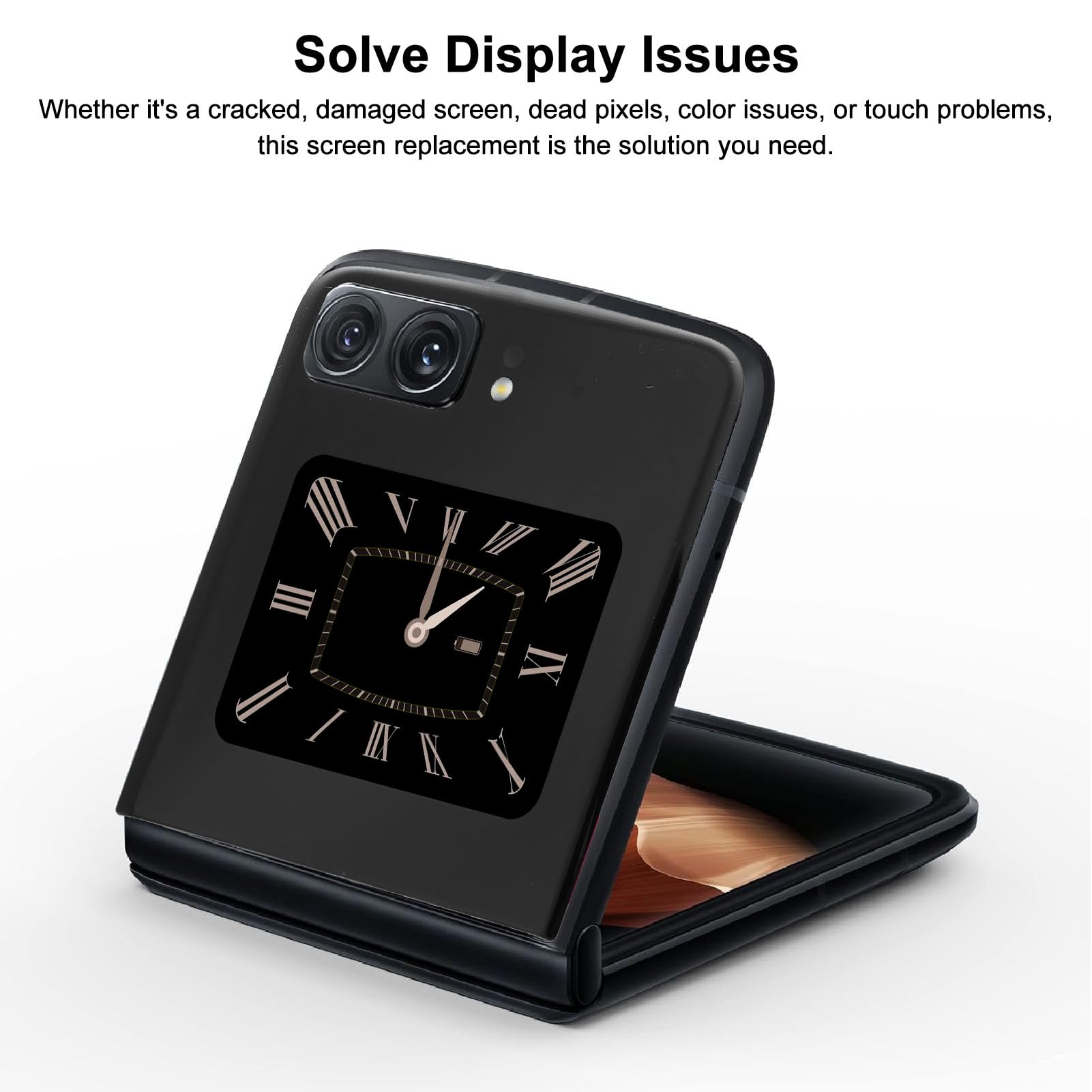 Cocoarm 2.7in Schermo Esterno per Razr 2022, Gruppo AMOLED Digitizer