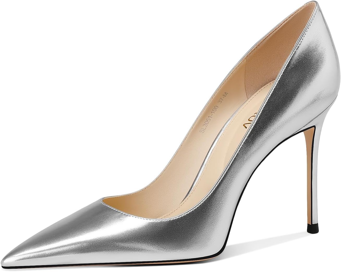 Women's High Heel Pumps Elegant Stiletto Heels with Cushioned Insole for Party and Office Comfortable Slip-On Design Ideal for Formal and Casual Occasions