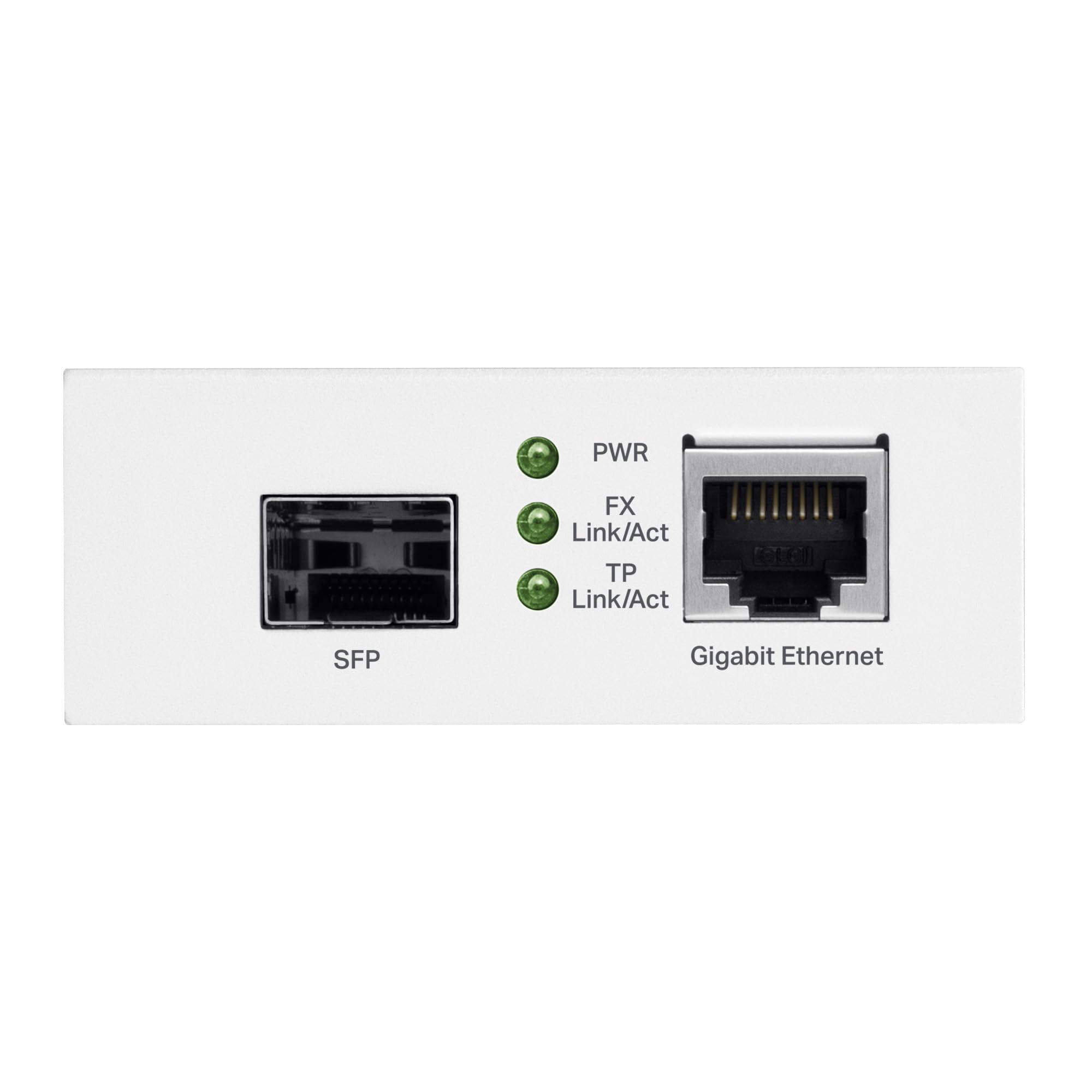 TP-Link TL-MC200 | Convertitore multimediale da Gigabit SFP a fibra RJ45 | Convertitore da fibra a Ethernet | Plug and Play | Involucro in metallo resistente | Compatibilità versatile | Negoziazione