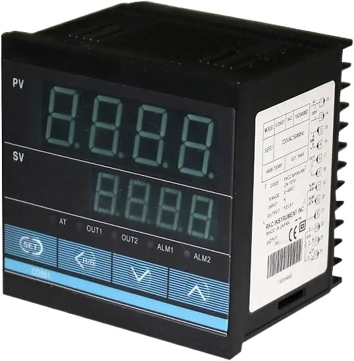 LCTC PID Temperature Controller SSR Relay with RS485 Output Industrial Intelligent PID Regulator TC/RTD Input RKC 96x96mm CD901(SSR Relay Opt 2ALM)