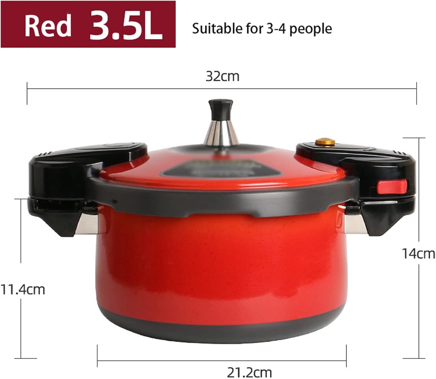 Aluminum Alloy Pressure Cooker Multi-Function Explosion-proof Non-stick Pan Gas Is Suitable