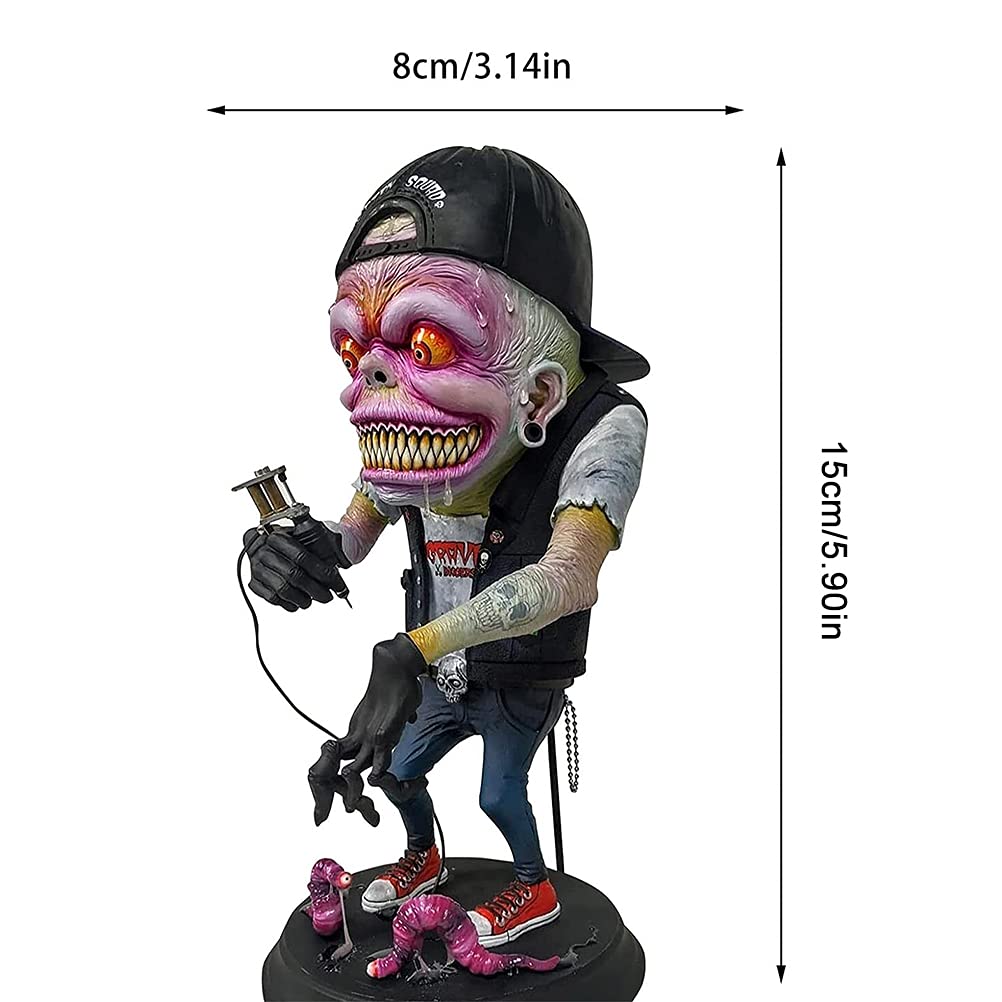 Amazon.com: CeFurisy Halloween Angry Big Mouth Statue, Novelty