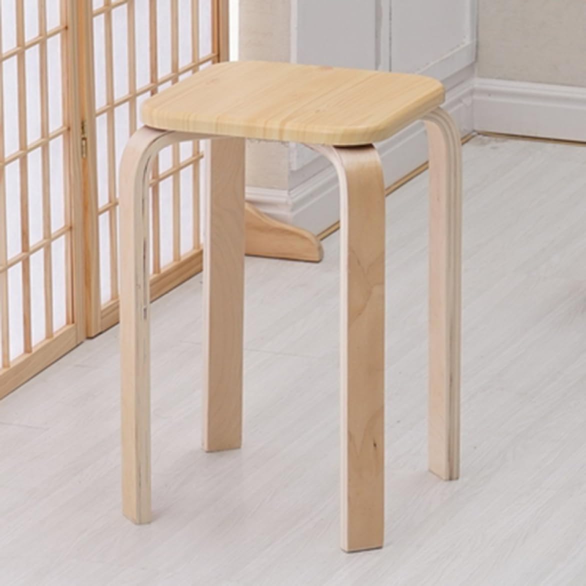 Amazon.co.jp: [Donahutt03] イス 椅子 木製スツール ナチュラル 30*30