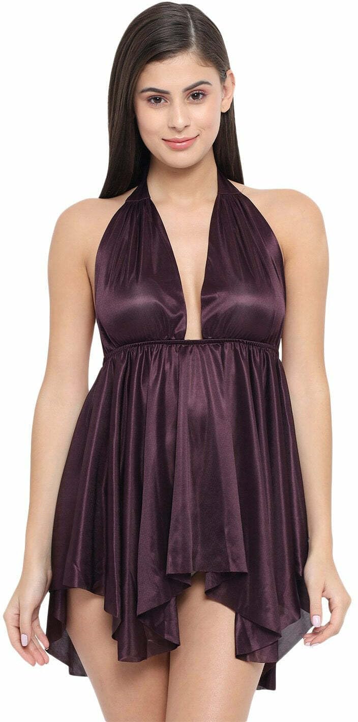 Night Dresses for Women | Sexy Babydoll Dress for Honeymoon | Women's Babydoll Dress for First Night-picture-55