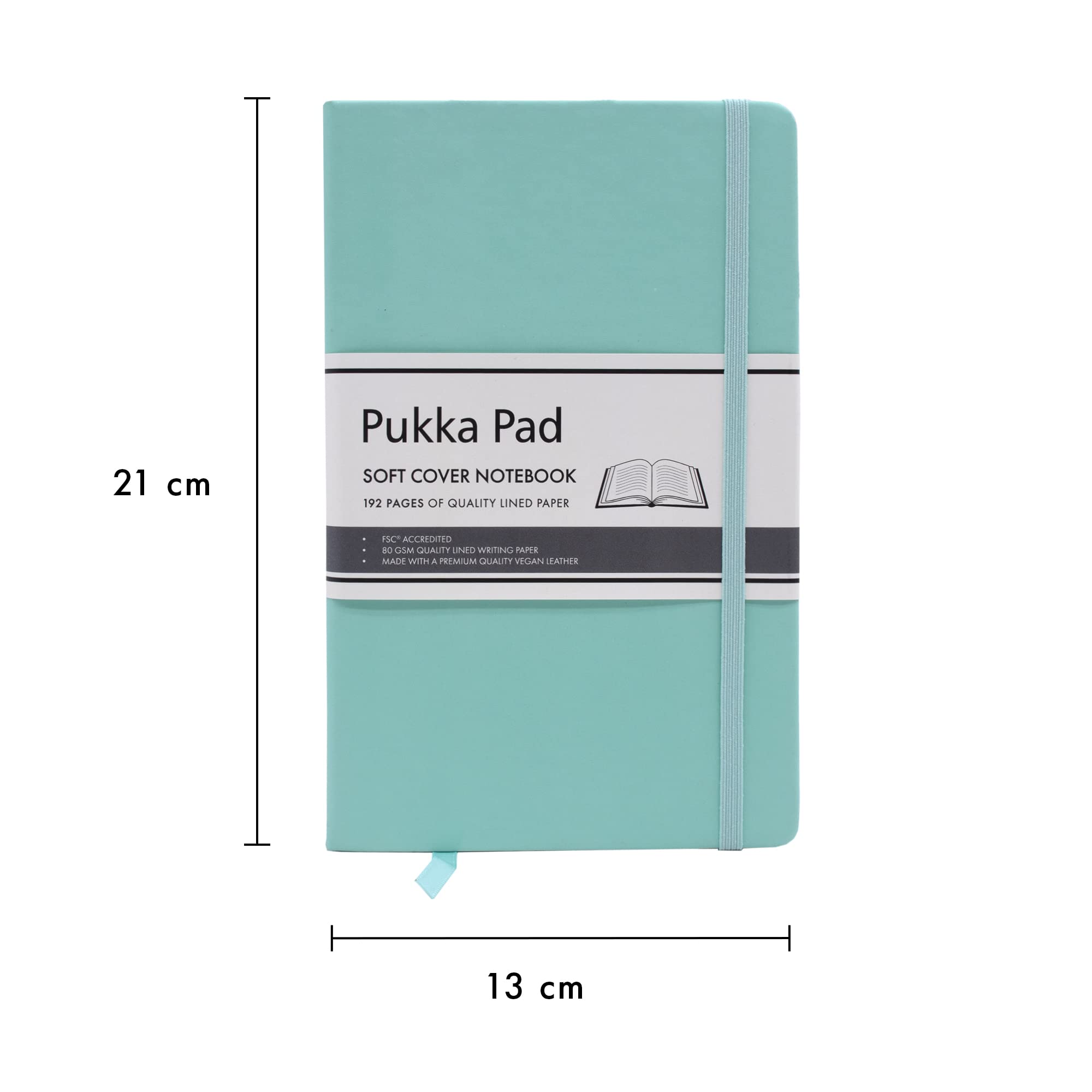 Pukka Pad, Soft Cover Notebook, 192 Pages of 80GSM Acid-Free Quality Lined Paper - Image 2