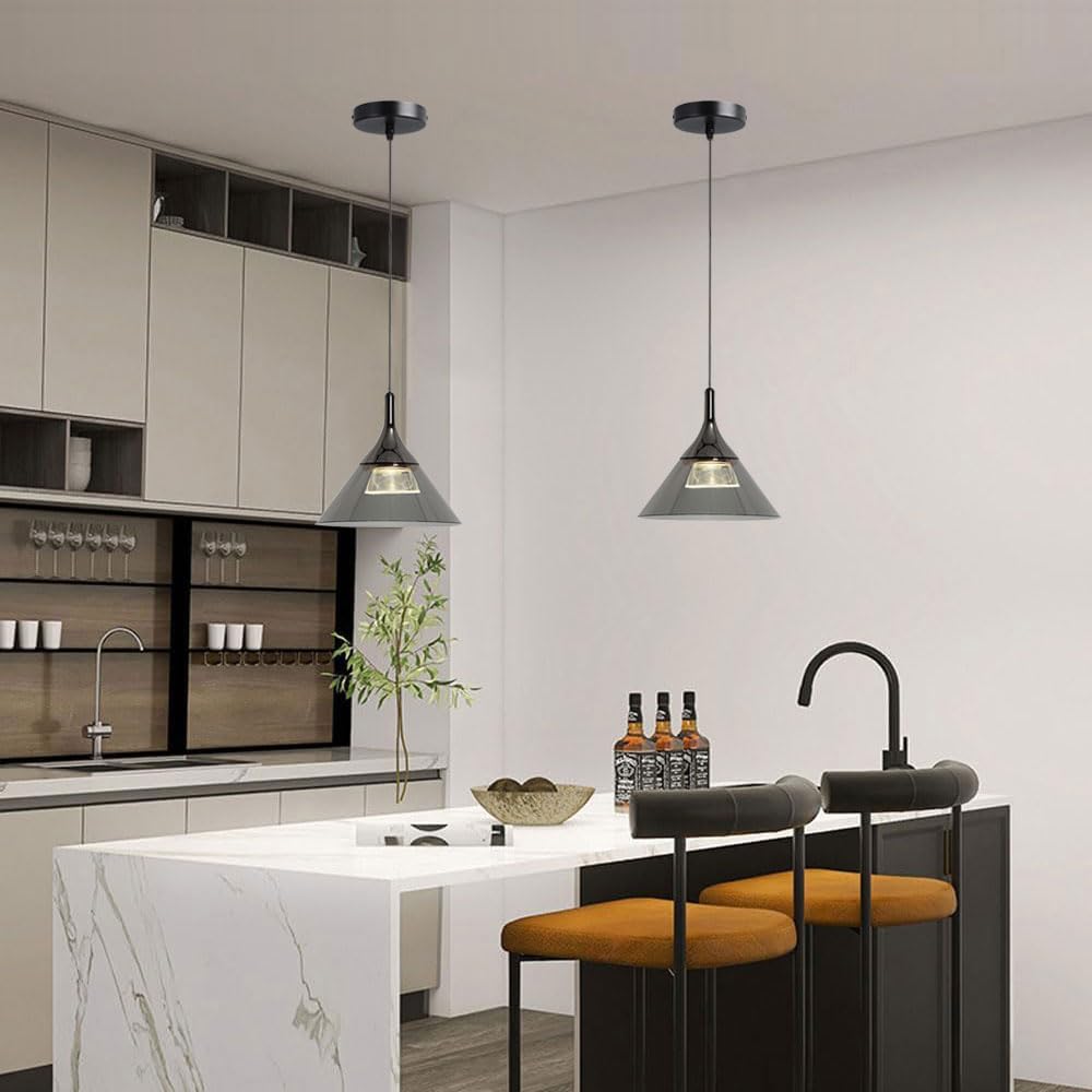 Lampada a Sospensione in Stile Industriale Moderno