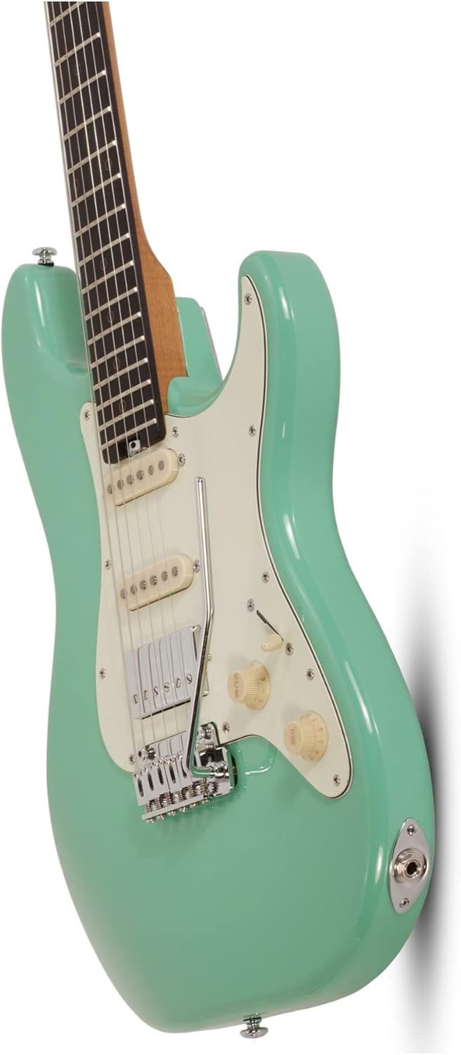 Schecter Nick Johnston Traditional HSS Electric Guitar - Atomic Green