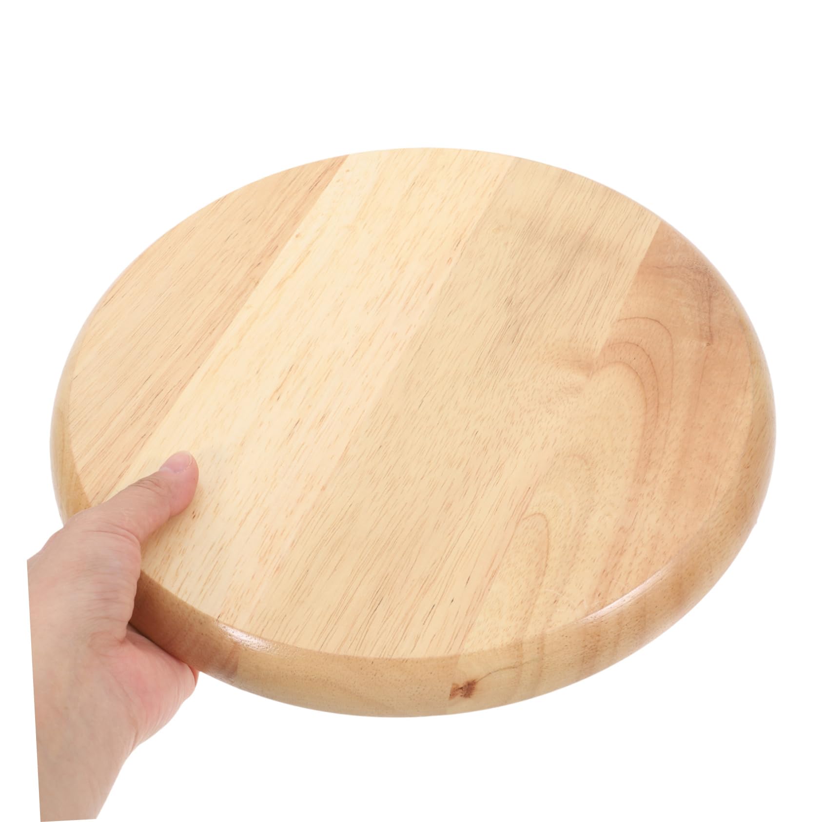 BESTYASH Tabouret Bar Bois Assise Ronde en Bois Massif, Facile à Nettoyer et Robuste, pour Bureaux et Fêtes