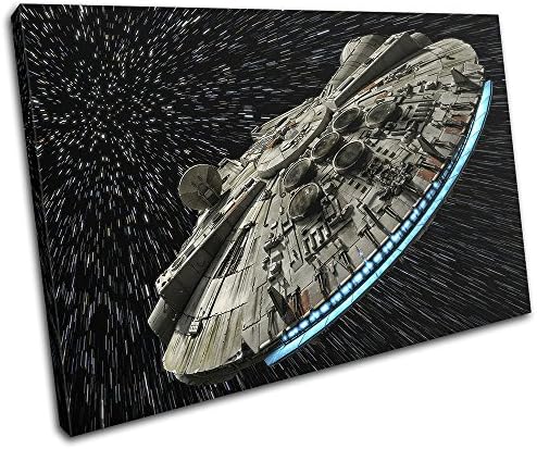 Bold Bloc Design - Star Wars Darth Vader Movie Greats 135x90cm SINGLE Canvas Art Print Box Framed - View #4