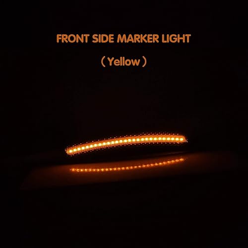 Miniatura 2 de Kit de luz de marcador lateral LED con lente ahumada para MINI Cooper 2007-2013/14 R55 R56 R57 R58 R59 R60 R61, reemplaza las lámparas de marcador